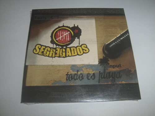 Segregados Todo Es Playa Cd 10 Tracks Charco Records 2011 (Usado)