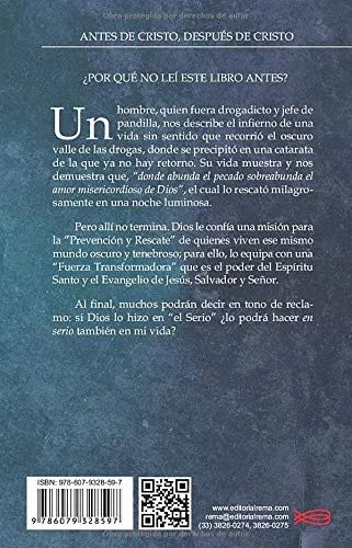 Libro : Antes De Cristo, Despues De Cristo Una Vida En Seri