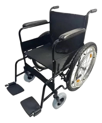Silla De Ruedas Llanta Todo Terreno Plegable Uso Rudo Sc