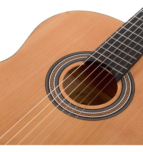 Imagen 5 de 5 de Guitarra Clasica Nylon Con Funda Outlet - Leer Descripcion