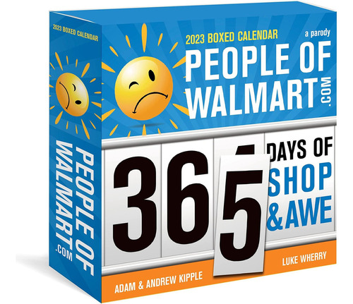 2023 People Of Walmart Boxed Calendar: 365 Days Of Shop And