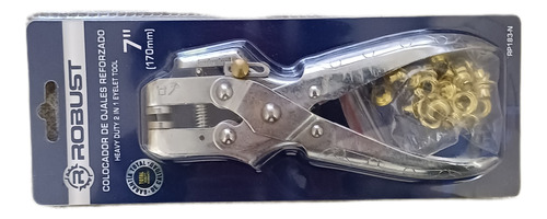 Pinza Colocador De Ojales Reforzada 7 Robust