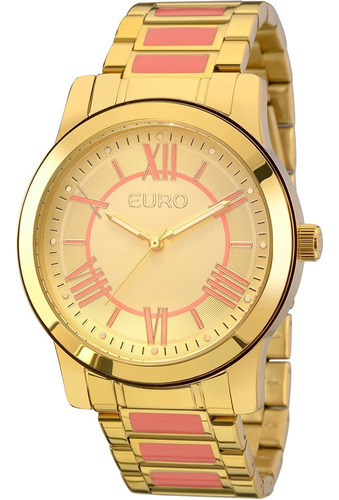 Relógio Euro Feminino Analógico Dourado Eu2035yei/5t