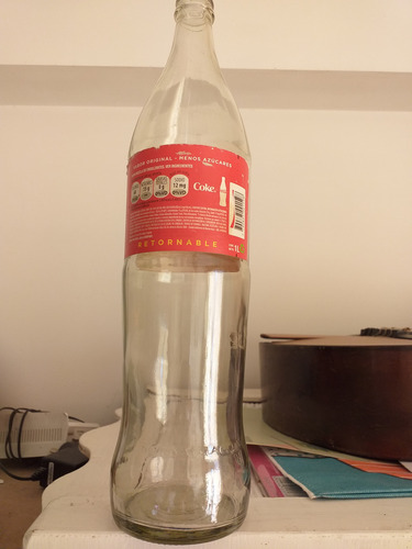Botella De Vidrio De Coca Cola De 1 Litro