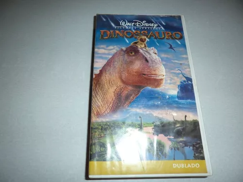 Vhs Desenho Dinossauro Disney Dublado Original
