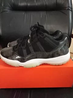 Tenis Jordan Retro 11 Low Barons Talla 28cm