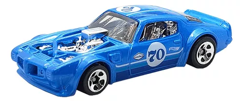 Carrinho Hot Wheels 70s Van Palavra Cruzada Azul Escuro