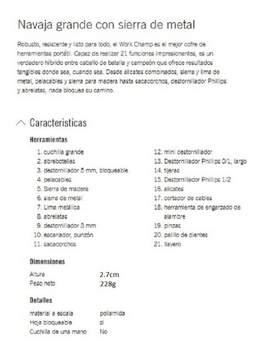 Navaja Victorinox Ganadera 21 Servicios 100% Original Suiza