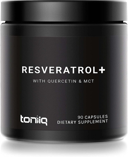 Resveratrol 500mg 90caps Toniiq - Unidad a $2588