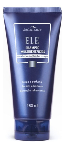Cuidado Completo Masculino Shampoo 3 Em 1 Multibenefícios