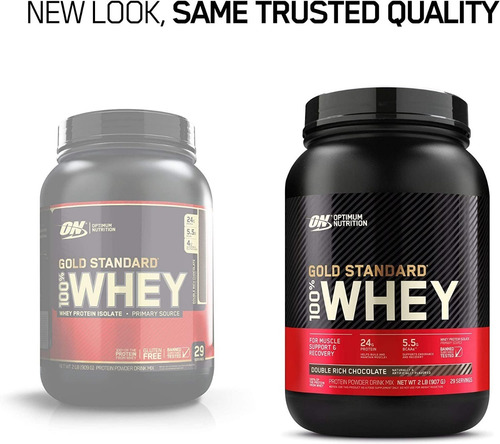 Imagen 2 de 8 de Gold Standard 100% Whey 2 Lbs Optimum Nutrition
