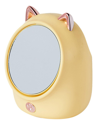Caja De Almacenamiento De Maquillaje Con Espejo Para Cosméti