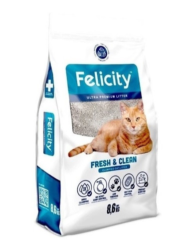 Felicity Fresh & Clean Arena Sanitaria 8,6 Kg