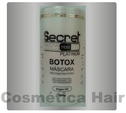 Botox Secret Hair Máscara Reconstrutora 1kg - Pronta Entrega