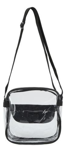 Bolsa De Mensajero Transparente Con Cremallera De Pvc Ajusta