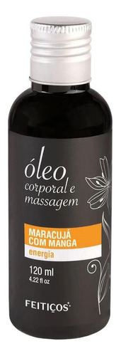  Óleo De Massagem Corporal Aroma Maracujá Com Manga 120ml