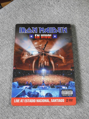 Iron Maiden En Vivo! Chile Dvd Caja Premium Edicion Limitada