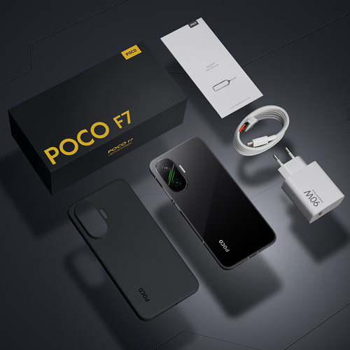 Celular Xiaomi Poco F7 12 GB RAM 256 GB Rom Dual Sim negro