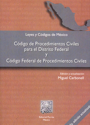 Livro - Código De Procedimientos Civiles Para El Distrito Federal Y Código Federal De Procedimientos Civiles