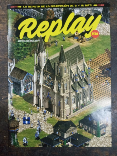 Replay Nº 16 * Videojuegos 8 Y 16 Bits * Revista *