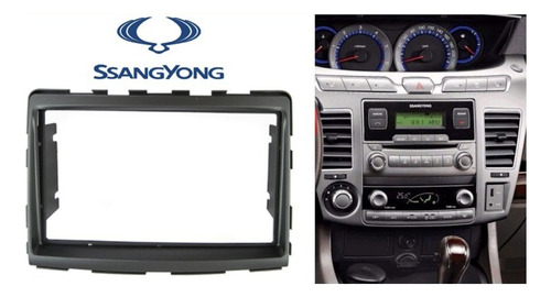 Bisel Adaptador Radio 7 Pulgadas Ssangyong Stavic 2013 Up