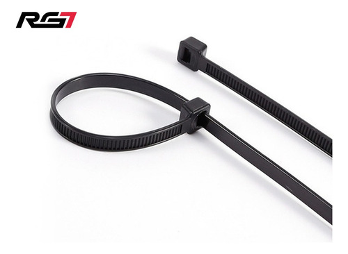 Tirrap De Plastico Negro 2.5x150mm Marca Fc