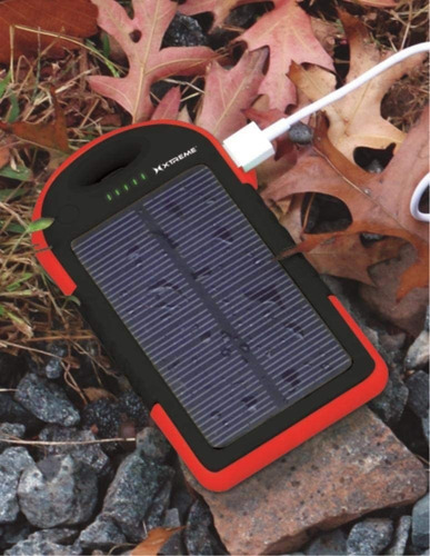 Imagen 2 de 2 de Bateria Solar Xtreme Xbb8-1012 Portátil Recargable 5000 Mah