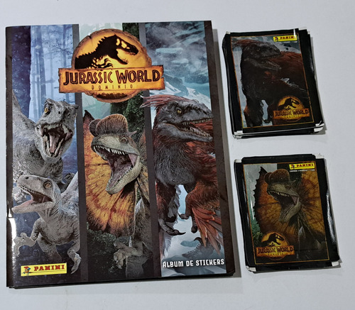 Album Jurassic Park Dominio + 25 Sobres