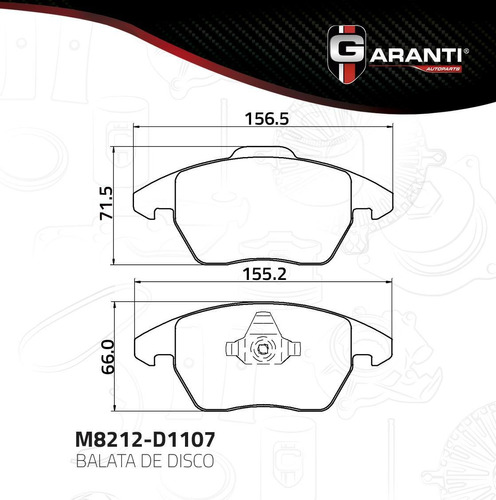 Balata Para Volkswagen Passat 2006 - 2010 (garanti)