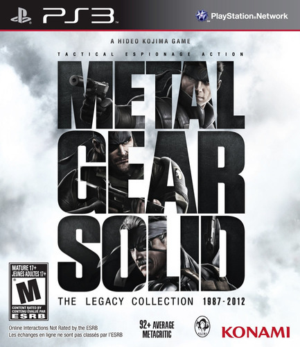 Colección Metal Gear Solid Legacy - Playstation 3
