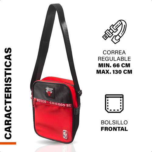 Morral Uso Diario Reforzado Comodo Nba Original Comodo Ideal