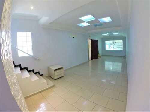 Imagem 1 de 30 de Sobrado Com 3 Suítes Para Alugar Comercial , 240 M² Por R$ 6.000/mês - Boqueirão - Praia Grande/sp - So0425