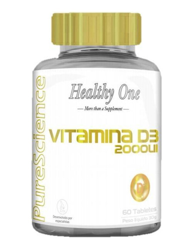 Vitamina D3 2000ui 60tabs Healthy One