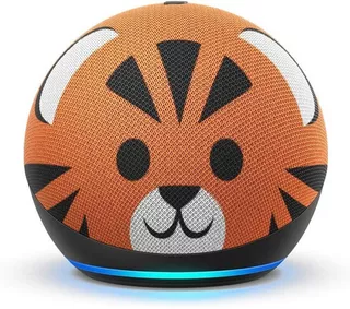 Alexa Echo Dot 4 Kids 2022 Asistente Amazon Alexa Para Niños Color Tigre