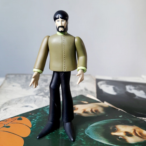 Boneco Beatles George Mcfarlane Toys 1999 Subafilms (Usado)