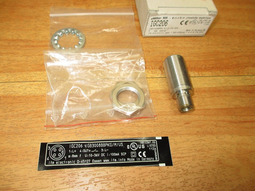Ifm Igc206 (lot Of 5) *new* Proximity Switch Efector Igb Ccb