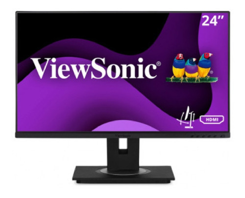 Monitor Led Viewsonic Vg2448 24 Pulgadas 1920 X 1080 Ful /v Color Negro