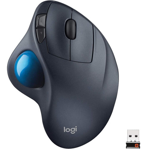 Ratón Ergonómico Logitech 910-001799, Gris Oscuro Con Botone