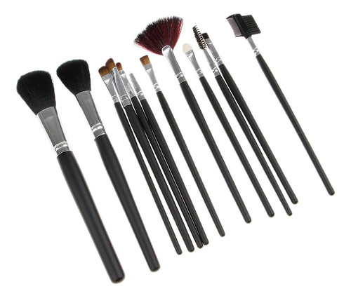 12x Professional Cosmetic Makeup Brush Set Eyeshadow