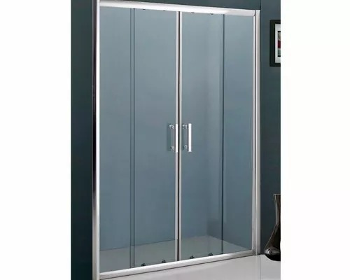 Imagen 2 de 10 de Mampara Baño Corrediza 170 X 190 Esmerilada 18 Cuotas
