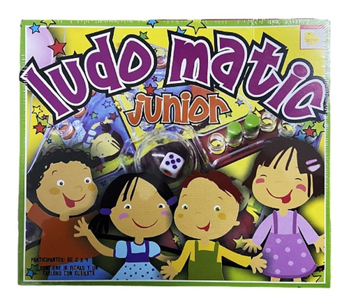 Juego Mesa Ludo Matic Junior Cubilete Infantil Original