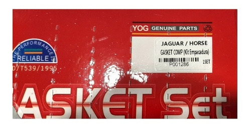 Imagen 2 de 2 de Empacaduras Para Motor Cg150cc Jaguar / Horse Y Otros