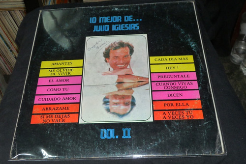 Jch- Julio Iglesias Lo Mejor Vol. 2 Lp Vinilo