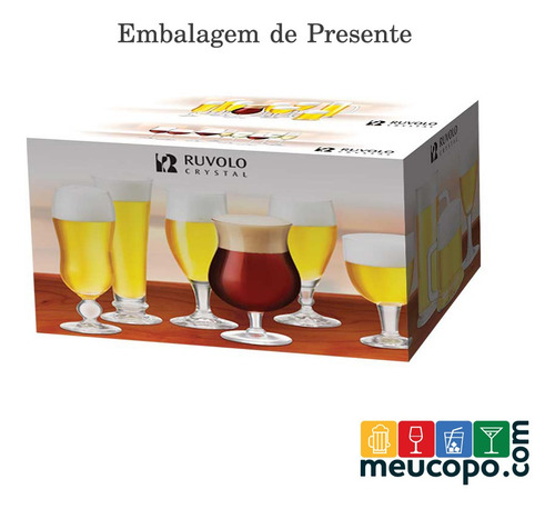 Imagem 3 de 5 de Jogo De Taças Ritzenhoff Cristal Paris M 385ml 6 Pcs