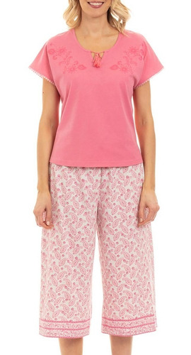 Pijama Cotton Estampado Sea Horse Lady Genny Pijama Cotton Estampado Sea Horse Lady Genny