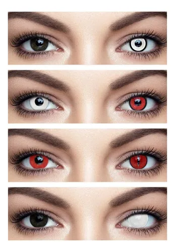 Lentes De Contacto Azules Halloween | MercadoLibre 📦
