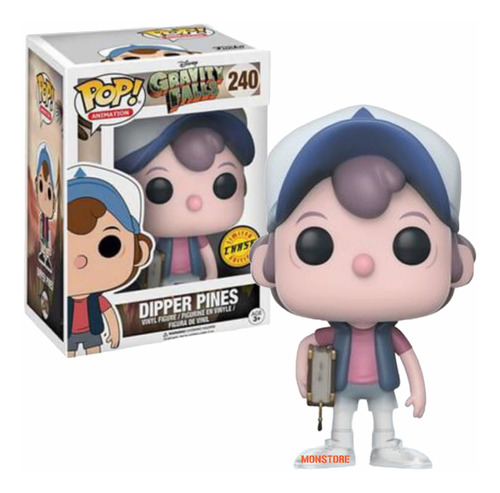 Funko Pop ! Gravity Falls Dipper Pines Límited Edition Chase