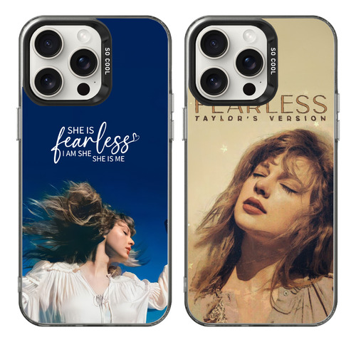 Funda Para iPhone Taylor Swift Fearless Case 2pcs Flsimdb10