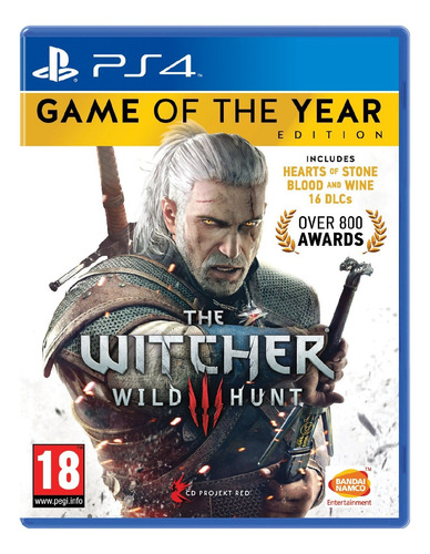 The Witcher 3 Wild Hunt Game Of The Year Edition Ps4 Físico