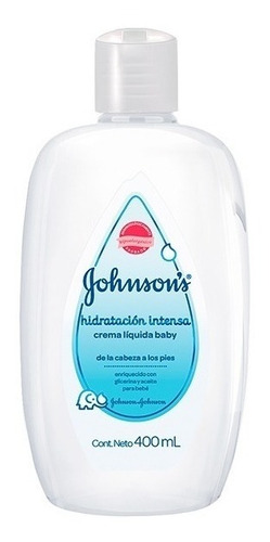 Crema Humectante Hidratación Intensa Johnsons 400 Ml